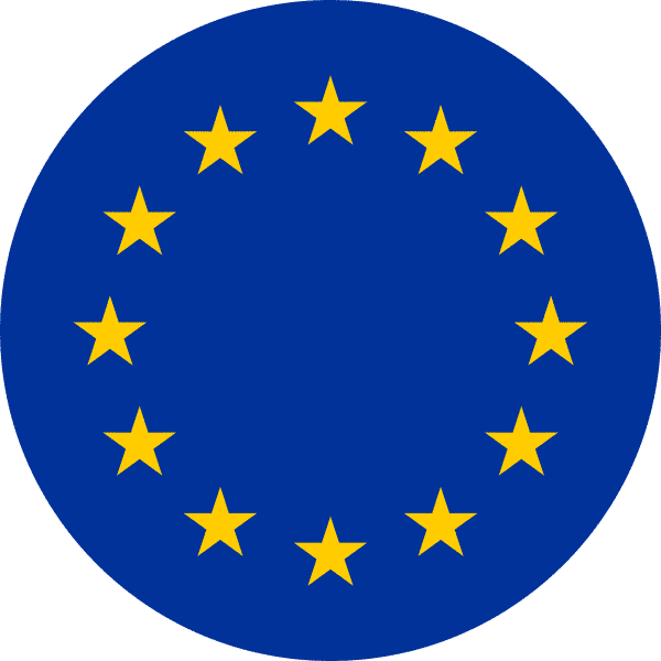 EU Flag circle