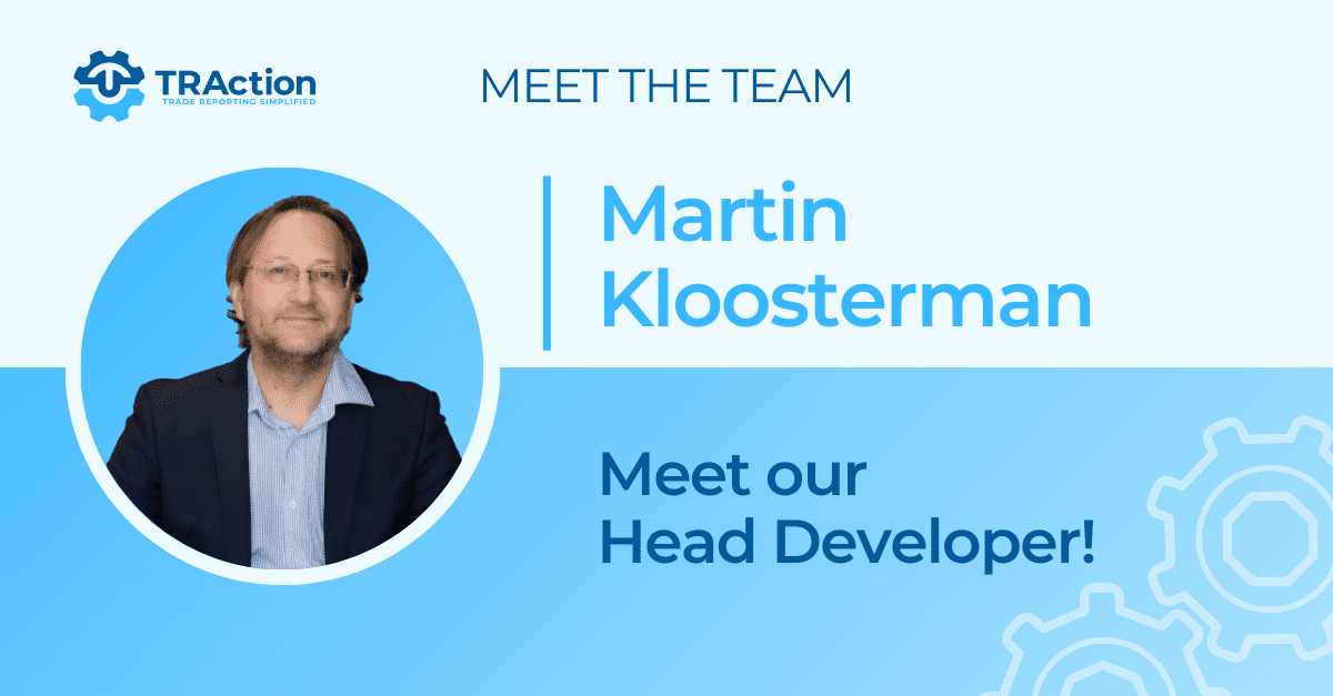 Martin Kloosterman meet the team profile